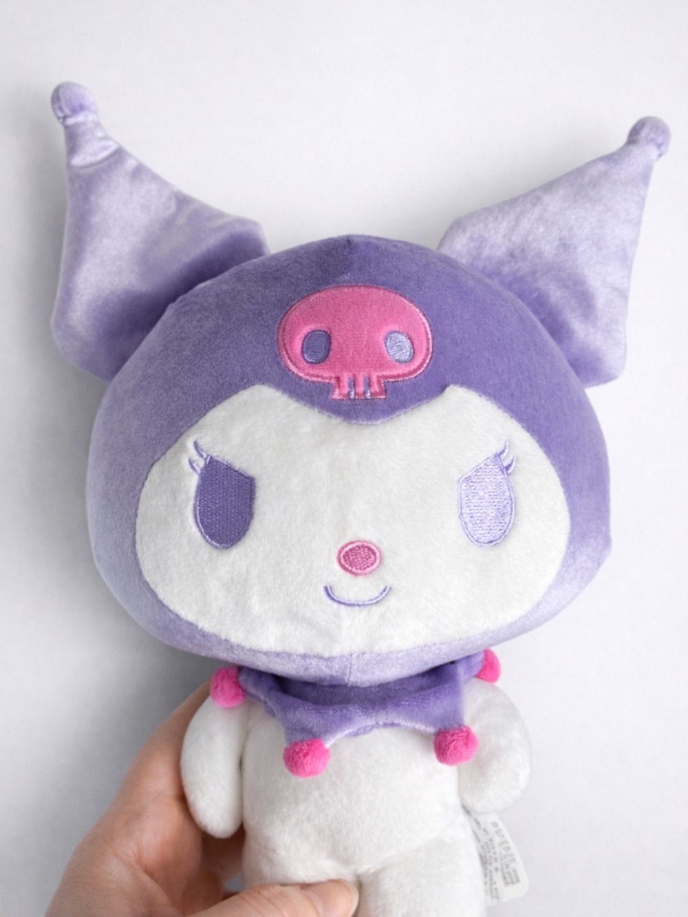 GUND Sanrio Hello Kitty Kuromi Plush, Premium Stuffed Animal 12”, Purple/White - Picture 3 of 4